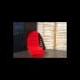 chaise longue rouge